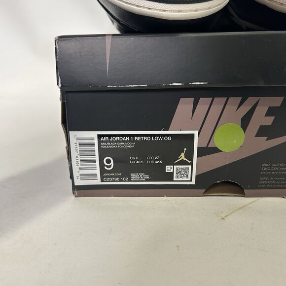 Nike Air Jordan 1 Retro Low OG “Mocha Brown” - Picture 6 of 8